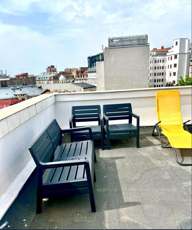 Rooftop Apartment Street Doamnei Bucharest Exterior photo