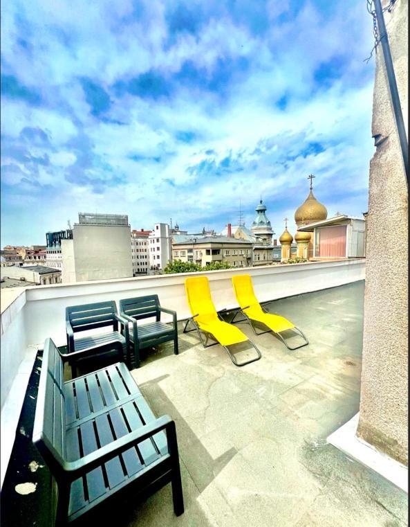 Rooftop Apartment Street Doamnei Bucharest Exterior photo
